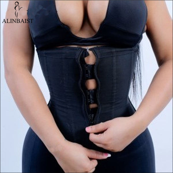 Latex Waist Trainer with Zipper